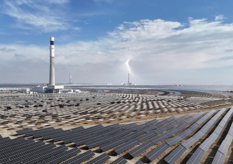 世界首条清洁能源特高压通道重要配套调节电源并网发电