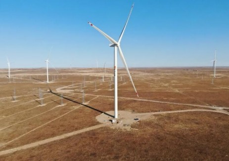 深能北控风光制氢一体化合成绿氨项目成功并网