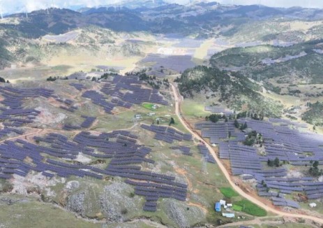 四川凉山盐源牦牛坪光伏项目并网发电