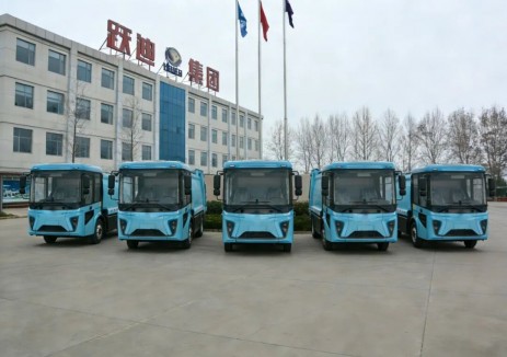 跃迪垃圾压缩车：现已批量发往河北邯郸