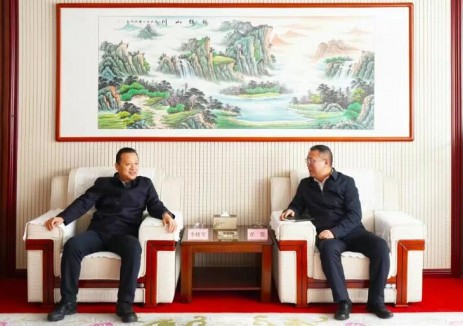 山西建投安装集团与绛县人民政府举行工作会谈