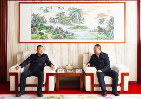 山西建投安装集团与绛县人民政府举行工作会谈