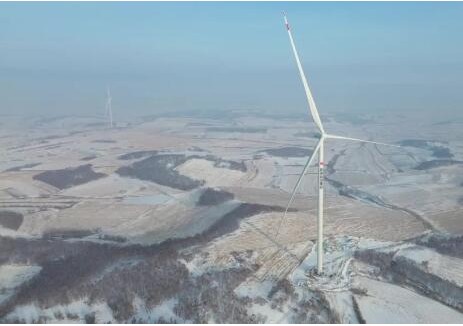 国能蒙东莫旗风电基地项目正式并网