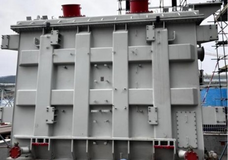 四川中煤广元项目1、2、3号主变压器就位