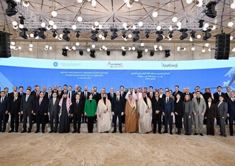 阿利耶夫总统出席中国电建阿塞拜疆1区与基兹3区风电项目完工