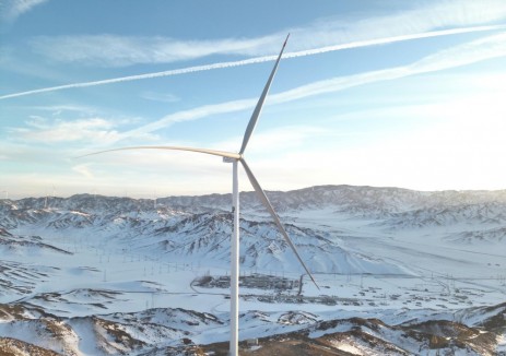 中国能建新疆院承建的中电神火木垒自备绿电替代风电项目完成倒送电