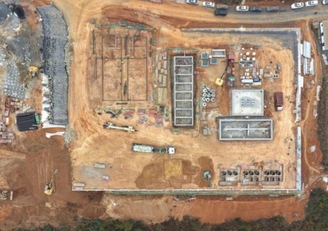 湖南省耒阳市东湖圩乡升压站迎光而上,打造新能源建设标杆