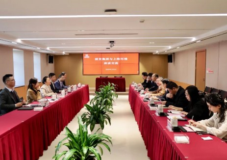 上海环境与浦发集团开展合作交流