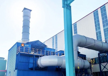 全连轧高强度型材塑烧板除尘器项目顺利通过竣工验收