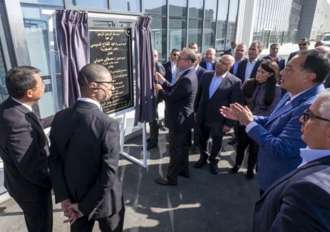 埃及总理亲临揭幕|博达新能4GW光伏制造基地在埃及全面投产