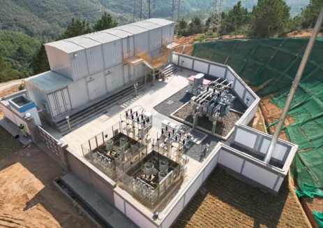 广西钦州灵山抽水蓄能电站35kV变电站建成投产