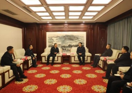 山西建投安装集团与山西芮城县人民政府举行工作会谈
