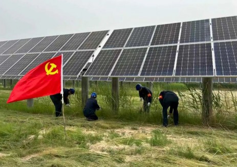 三峡能源“风·光·热”赋能大安绿色发展