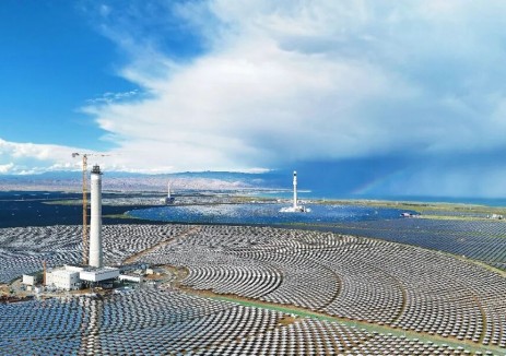 国能青豫10万千瓦光热项目，助力提升西北清洁能源外送比例