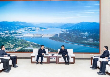 三峡集团与水利部座谈