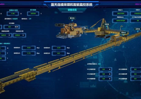 全球首台套连续采煤系统示范项目在西湾露天煤矿顺利完成联调联试