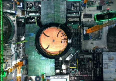 中核华兴承建的三澳核电3号机组核岛周边厂房筏基混凝土浇筑顺利完成