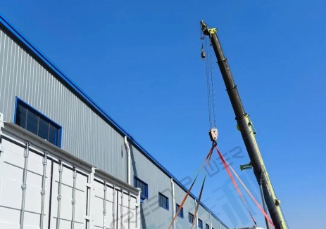 阿曼项目加速交付｜英特利日均发货五套撬装制氢电源