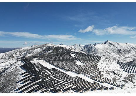 四川木里茶布朗光伏项目建设侧记