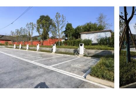 四川绵竹市人民公园快速充电站即将投入使用！