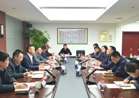 河钢集团舞钢公司总经理卢建光率队走访新能源装备领域某战略合作客户