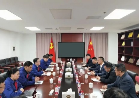 河钢集团舞钢公司总经理卢建光率队走访高端制造领域某战略合作客户
