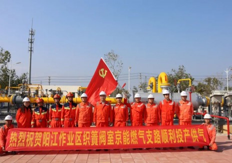 国家管网集团华南公司：织篢阀室及京能阳西分输站项目顺利投产！