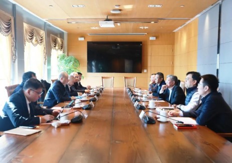 王世峰、马骏拜访上港集团党委书记、董事长于福林