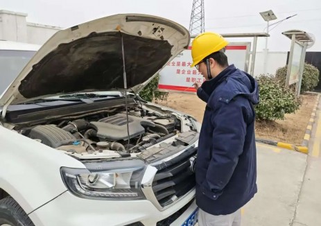 国电平原风电运检中心闻寒而动筑防线全力迎战寒潮天气