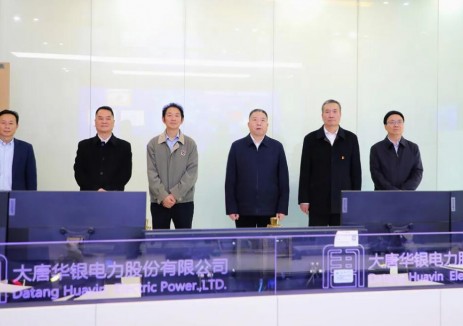 湖南省政协主席毛万春调研华银电力