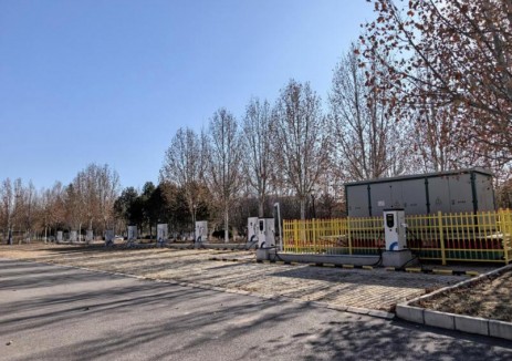 河北石家庄东站地上停车场充电站正式投运