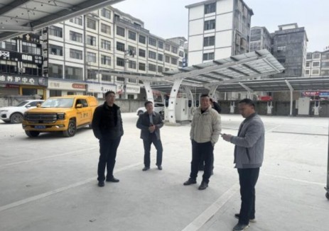 贵州安龙县能源局开展光储超充项目走访及充电站节前安全督导工作