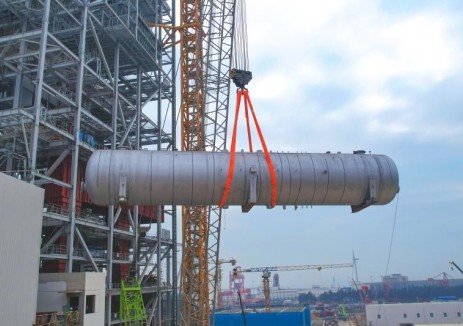 中能建建筑集团华能海门百万项目一日完成双节点