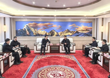 中国电建与四川省政府举行会谈