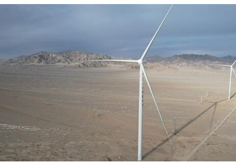 青海省海西州50万千瓦风电项目一标段首次并网成功