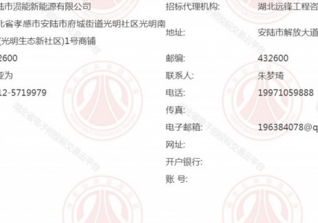 招标 | 湖北安陆市城区停车位及充电桩基础设施配套提档升级项目工程总承包(EPC)(HBAL-202601SZ-005001001)招标公告