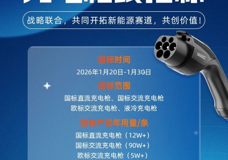 领充招标|2026年度充电枪线招标