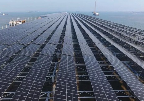 全国最大海上光伏电站正在高质量推进