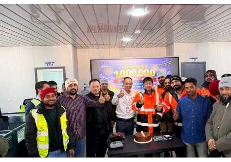 沙特R5 MAS光伏项目实现百万安全工时