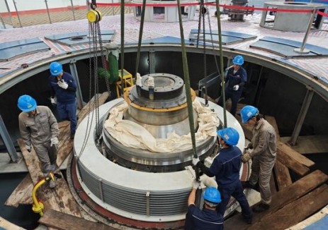 南欧江七级水电站顺利完成1号机组推力冷却器检修