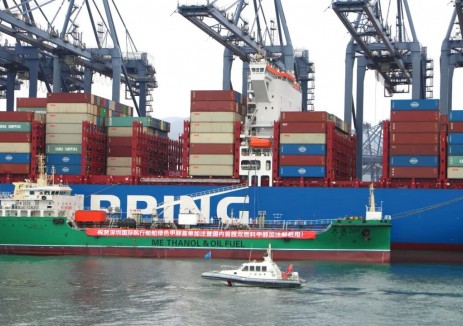 大湾区首航首加！中集安瑞科支持全国首艘双燃料甲醇加注船在深圳顺利完成绿色甲醇加注