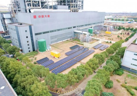 南京电厂厂区光伏项目实现全容量并网发电