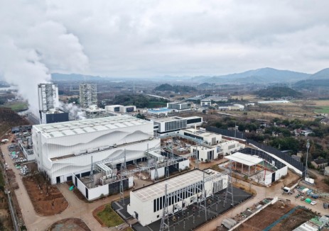 中国能建设计承建的安吉梅溪2×9H级燃机新建工程项目全面投产