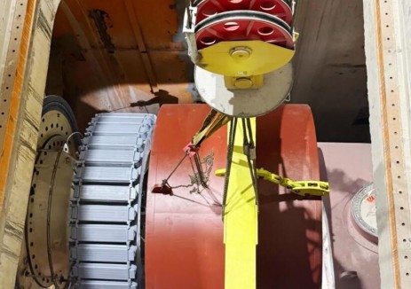 越南上河水电站1号机组关键部件安装完成