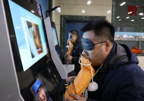 华阳首家！一矿启用自救器智能考培系统