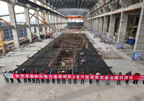 山东蓬莱百万项目一周实现两大节点突破