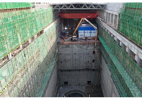 湖北潘口抽水蓄能电站发电机层混凝土提前浇筑完毕
