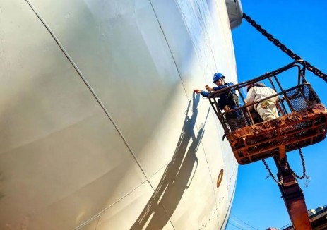 中国船燃福建公司成功交付首单船舶高端涂装工程