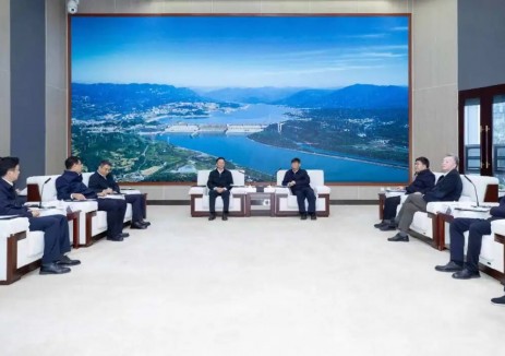哈电集团黄伟、刘清勇率队拜访三峡集团