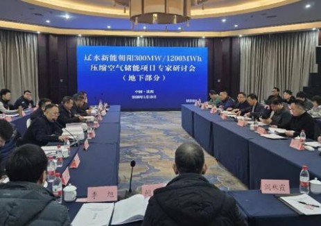 辽水新能朝阳压缩空气储能项目可研报告研讨会顺利召开
